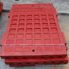 jaw crusher spare parts C60 bearing supports casting adapt to Metso